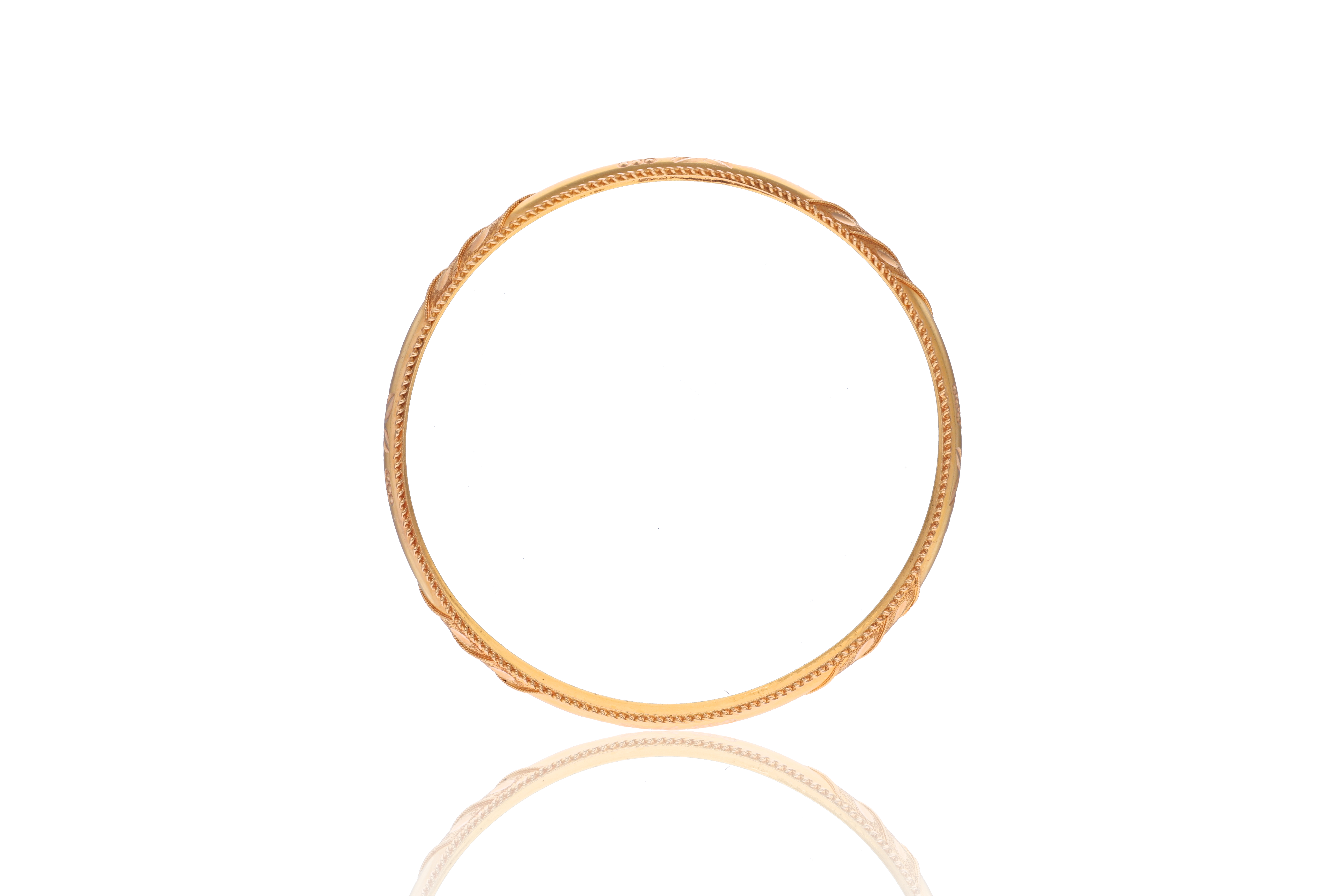 Bracciale rigido in oro miglior titolo - Asta Preziosi
