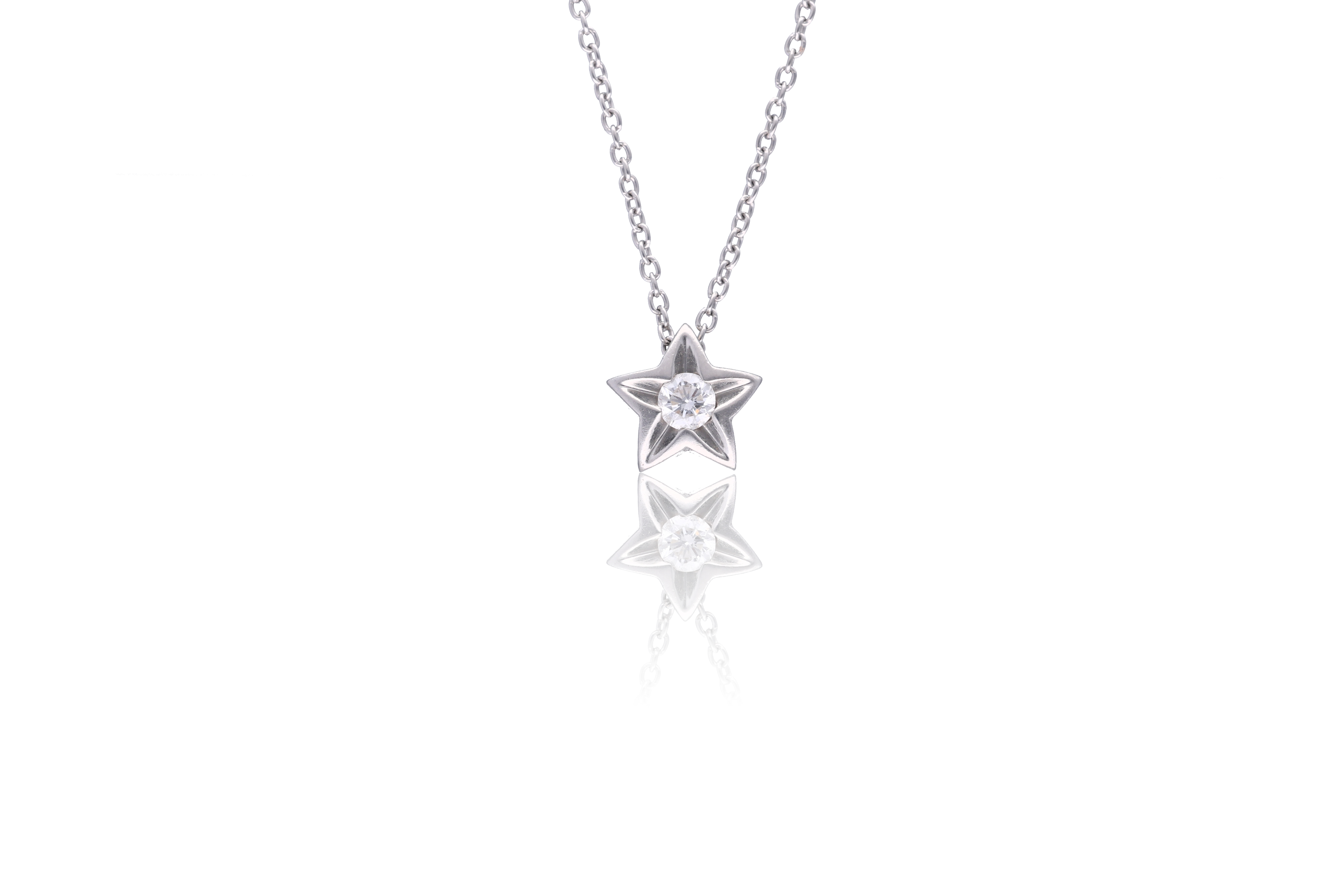 Collana e ciondolo con diamante - Asta Preziosi
