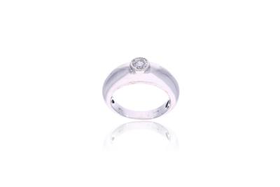 Anello con diamante - Asta Preziosi