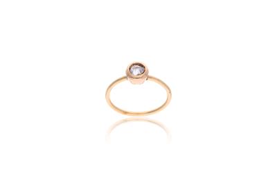 Anello con diamante - Asta Preziosi