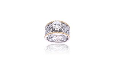 Anello con diamanti - Asta Preziosi Anello con diamanti - Asta Preziosi