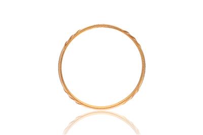Bracciale rigido in oro miglior titolo - Asta Preziosi