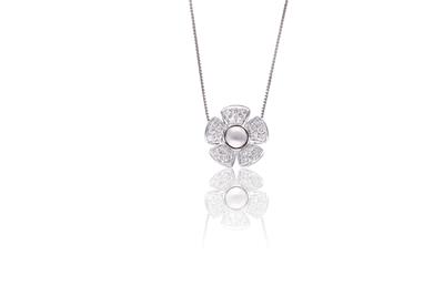 Collana con ciondolo diamanti - Asta Preziosi Collana con ciondolo diamanti - Asta Preziosi