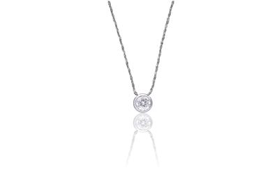 Collana con diamante - Asta Preziosi Collana con diamante - Asta Preziosi