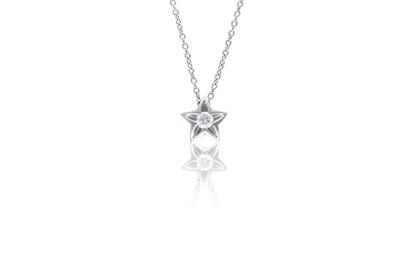 Collana e ciondolo con diamante - Asta Preziosi Collana e ciondolo con diamante - Asta Preziosi