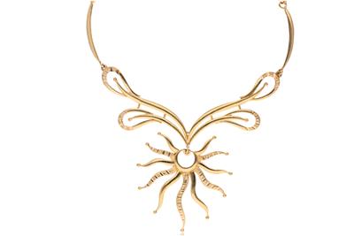 Collana, in oro 900 - Asta Preziosi
