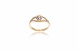 Anello con diamante - Asta Preziosi