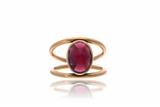 Anello con granato - Asta Preziosi Anello con granato - Asta Preziosi