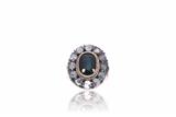 Anello con zaffiro e diamanti - Asta Preziosi Anello con zaffiro e diamanti - Asta Preziosi