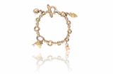 Bracciale con ciondoli e rubini - Asta Preziosi Bracciale con ciondoli e rubini - Asta Preziosi