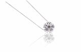 Collana con ciondolo diamanti - Asta Preziosi Collana con ciondolo diamanti - Asta Preziosi