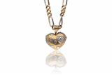 Collana con ciondolo e diamanti - Asta Preziosi Collana con ciondolo e diamanti - Asta Preziosi