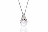 Collana con diamanti e perla South Sea - Asta Preziosi Collana con diamanti e perla South Sea - Asta Preziosi