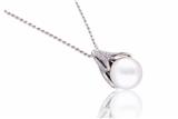 Collana con diamanti e perla South Sea - Asta Preziosi Collana con diamanti e perla South Sea - Asta Preziosi