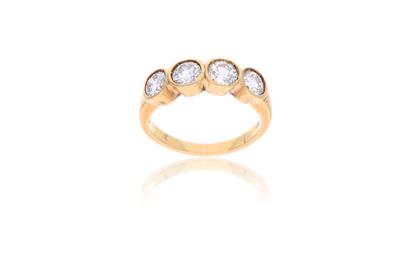 Anello con diamanti - Asta Preziosi