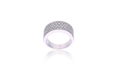 Anello in oro con diamanti - Asta Preziosi