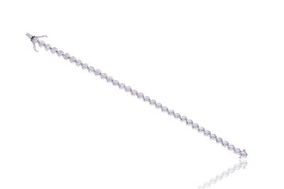 Bracciale con diamanti - Asta Preziosi