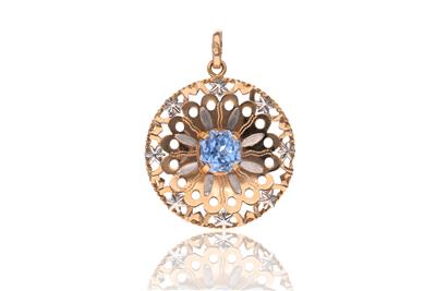 Ciondolo con pietra - Asta Preziosi