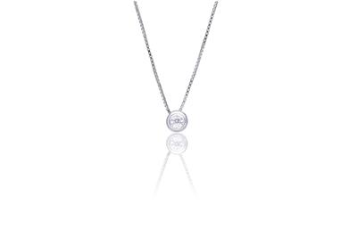 Collana con diamante - Asta Preziosi