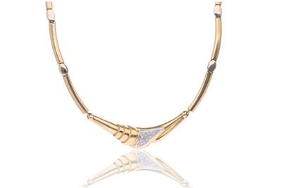 Collana con diamanti - Asta Preziosi
