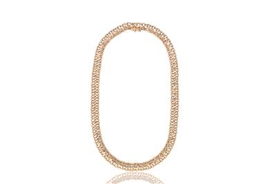 Collana in oro bicolore - Asta Preziosi