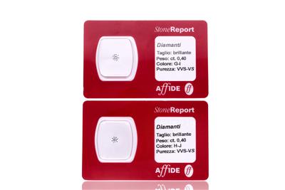 Coppia di diamanti taglio brillante - Asta Preziosi