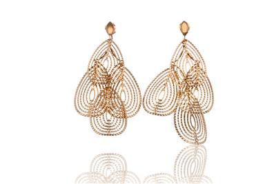 Paio di orecchini pendenti - Asta Preziosi