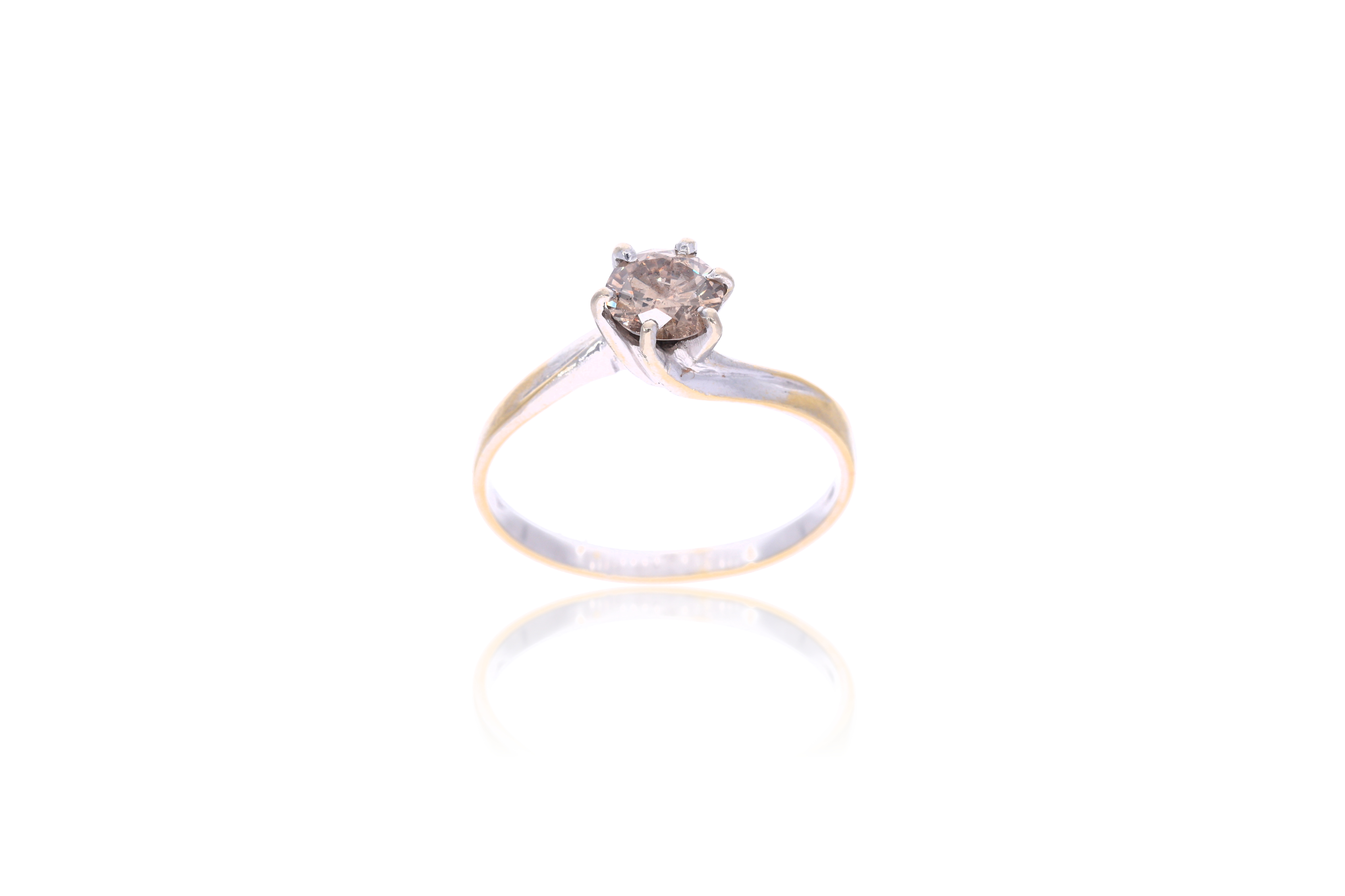 Anello con diamante - Asta Preziosi