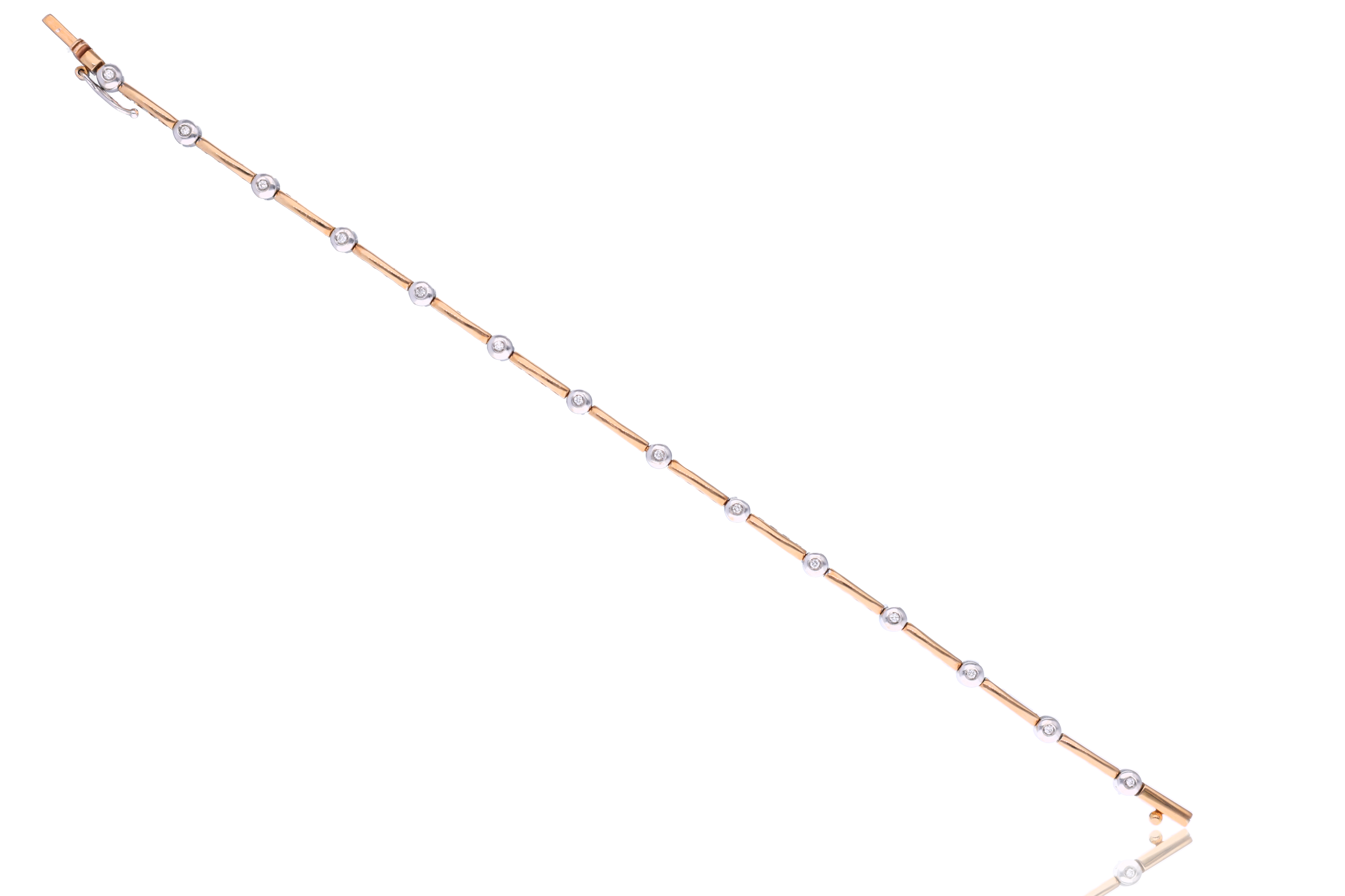 Bracciale con diamanti - Asta Preziosi