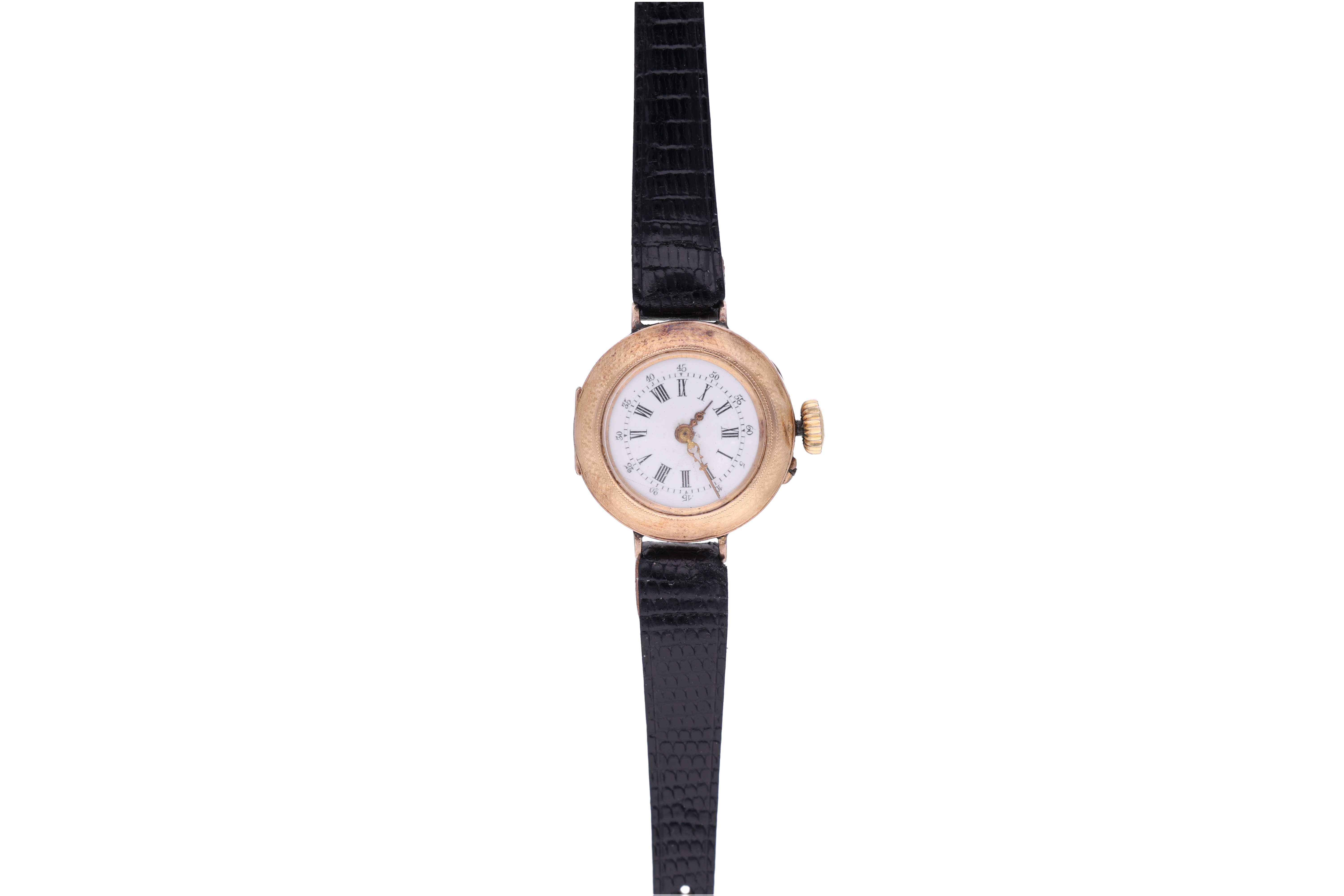 Remontoir orologio da polso in oro - Asta Preziosi