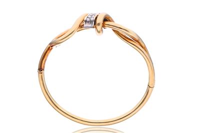 Bracciale rigido con diamanti - Asta Preziosi Bracciale rigido con diamanti - Asta Preziosi