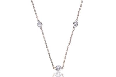 Collana con diamanti - Asta Preziosi