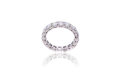 Anello con diamanti - Asta Preziosi