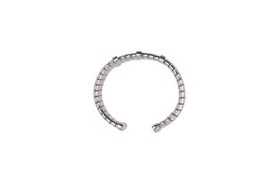 Bracciale semirigido in oro con diamanti - Asta Preziosi