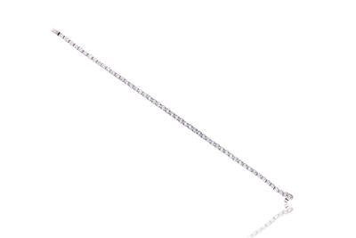 Bracciale tennis con diamanti - Asta Preziosi