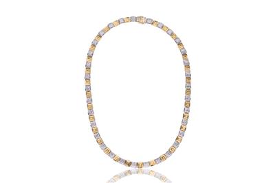 Chimento, collana in oro e diamanti - Asta Preziosi