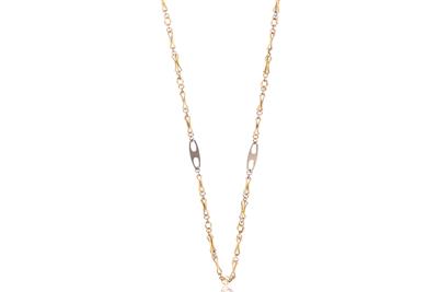 Collana in oro bicolore - Asta Preziosi