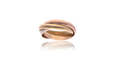 Anello in oro a tre colori - Asta Preziosi