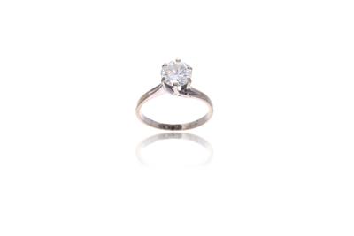 Anello in oro con diamante - Asta Preziosi