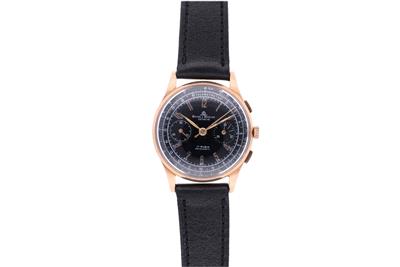 Baume & Mercier, cronografo in oro - Asta Preziosi
