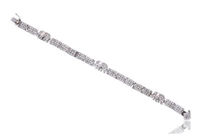 Bracciale con diamanti - Asta Preziosi