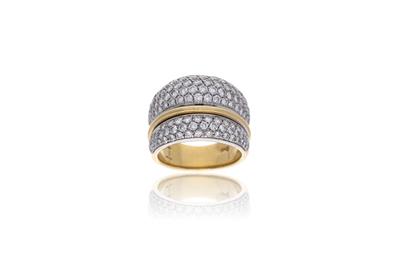 Damiani anello in oro e diamanti - Asta Preziosi