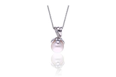 Giorgio Visconti, collana in oro bianco 750 - Asta Preziosi
