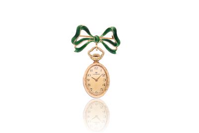 Lorenz, orologio con spilla in oro - Asta Preziosi