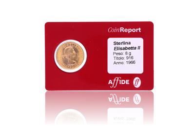 Sterlina inglese, Elisabetta II - Asta Preziosi