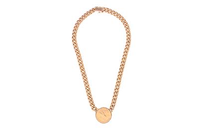 Collana con moneta - Asta Preziosi