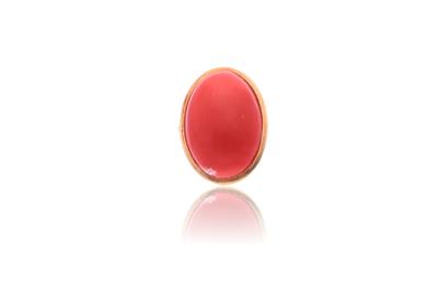 Anello con corallo - Asta Preziosi