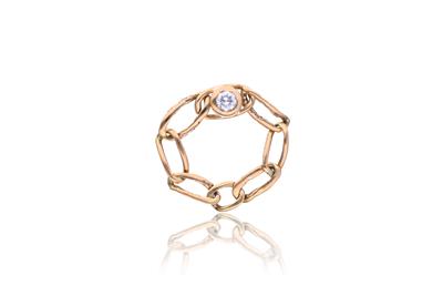 Anello con diamante - Asta Preziosi
