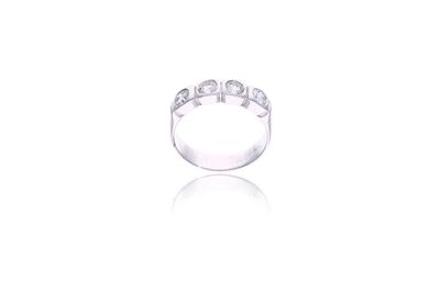 Anello con diamanti - Asta Preziosi