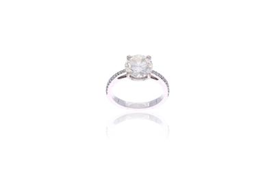 Anello con diamanti - Asta Preziosi